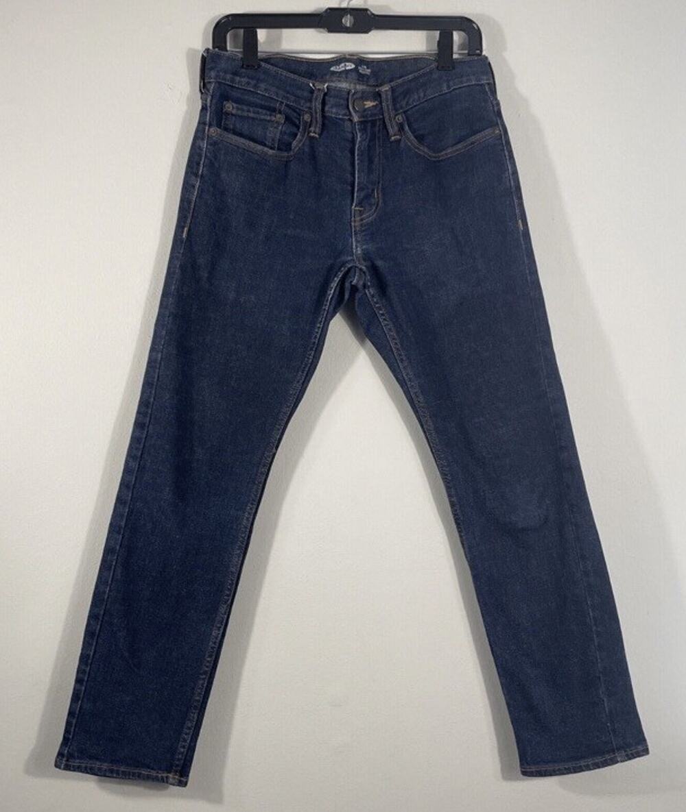 Old Navy Jeans Mens Stretch Slim Build in Flex 29x 28 Actual (Tag 29x30) Blue